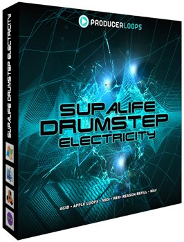 Сэмплы Producer Loops Supalife Drumstep Electricity Vol 1
