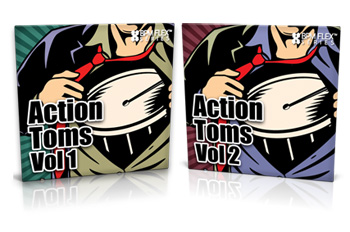 Сэмплы Nine Volt Audio Action Toms Vol.1-2