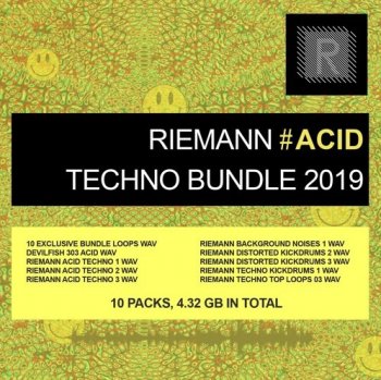 Сэмплы Riemann Kollektion Riemann Acid Techno Bundle 2019