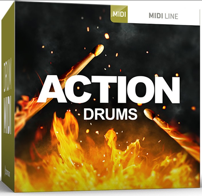 Расширение - Toontrack Action Drums MIDI Line