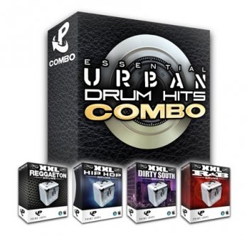 Сэмплы ударных Prime Loops Essential Urban Drum Hits Combo Deal (WAV)