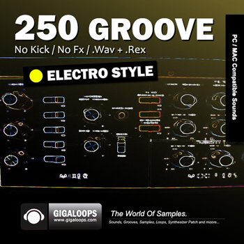 Сэмплы Giga Loops - 250 Grooves Electro Music Style