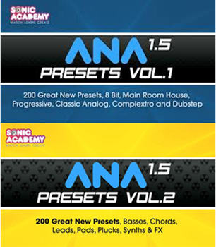Пресеты Sonic Academy ANA 1.5 Preset Pack Vol.1-2
