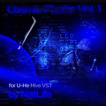 Пресеты NatLife - Cosmic Pluck vol. 1 for U-He Hive