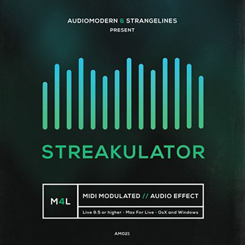 Audiomodern StrangeLines STREAKULATOR (Ableton Live)