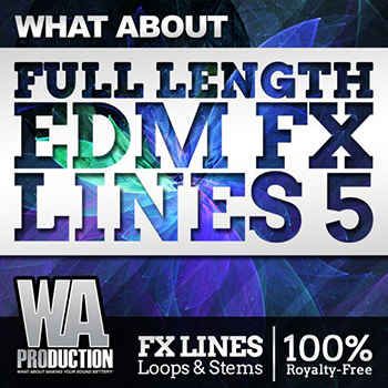 Сэмплы эффектов - WA Production What About Full Length EDM FX Lines 5