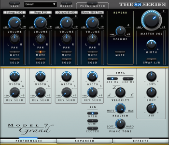 Библиотека сэмплов - Chocolate Audio - The 88 Series - Model 7 Grand (KONTAKT)