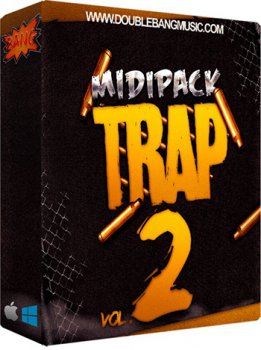Сэмплы Double Bang Music Trap Midi Pack Vol 2