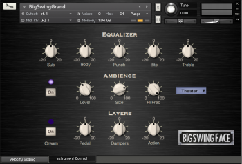Библиотека сэмплов - BigSwingFace Big Swing Grand 2.0 (KONTAKT)