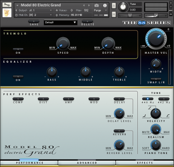 Библиотека сэмплов - Chocolate Audio - The 88 Series - Model 80 Electric Grand (KONTAKT)