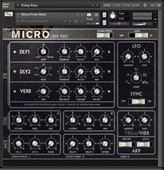 Библиотека сэмплов - Samples From Mars Micro From Mars (KONTAKT)
