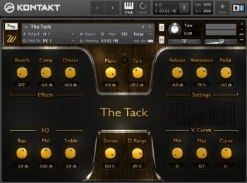 Библиотека сэмплов - Wavesfactory - The Tack (KONTAKT)