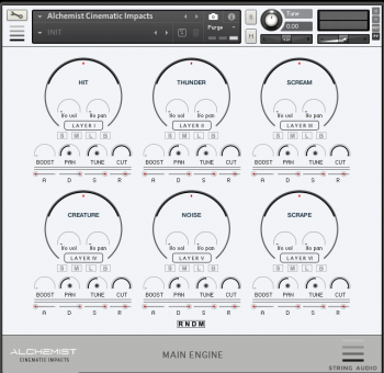 Библиотека сэмплов - String Audio Alchemist Cinematic Impacts (KONTAKT)