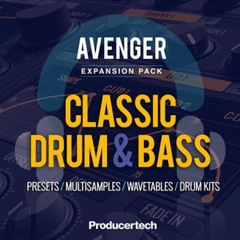 Пресеты Producertech Avenger Classic Drum and Bass Expansion Presets