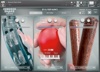 Библиотека сэмплов - In Session Audio Shimmer Shake Strike (KONTAKT)