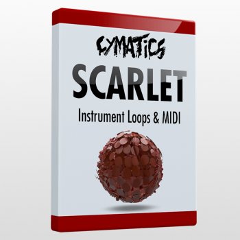 Сэмплы Cymatics Scarlet Instrument Loops & MIDI