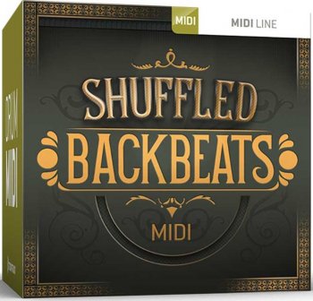 Расширение - Toontrack Shuffled Backbeats MIDI Line