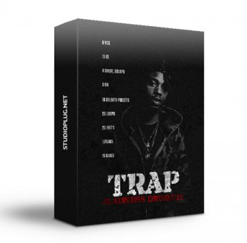 Сэмплы StudioPlug Trap Madness Drum Kit