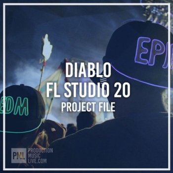 Проект Production Music Live Nervz DIABLO FL Studio Template