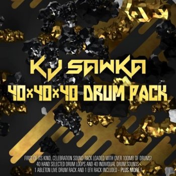 Сэмплы Splice Sounds KJ Sawka 40x40x40 Drum Pack