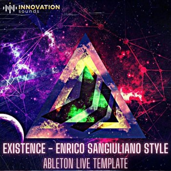 Проект Innovation Sounds Existence Enrico Sangiuliano Style Ableton Techno Template