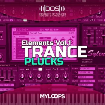 Пресеты District Of Sound Elements Trance Plucks Vol 1 For Sylenth1